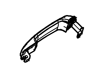 Ford 8S4Z-5422404-AA Handle, Outside