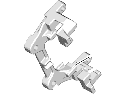 Ford DG9Z-2B511-A Caliper Support