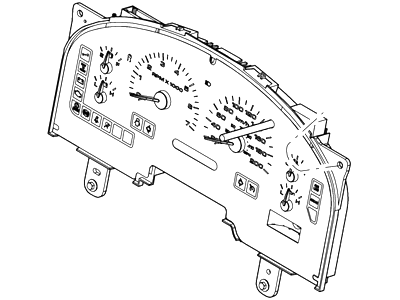 Ford 4L3Z-10849-GC Instrument Cluster