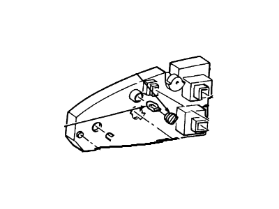 Ford 4C2Z-19980-BA Dash Control Unit