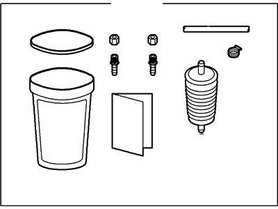 Ford 2W4Z-7B155-F Filter Assembly