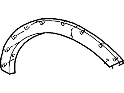 Ford 2L1Z-7829164-AAA Moulding