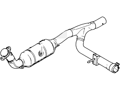 Ford 7L3Z-5E212-W Catalytic Converter Assembly