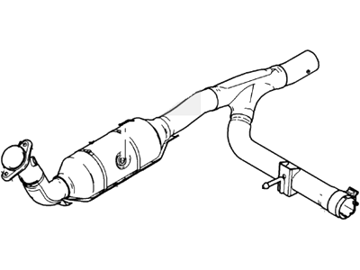 Ford 7L3Z-5E212-BB Catalytic Converter Assembly