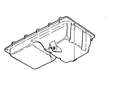 Ford F5LY-6675-A Oil Pan