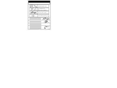 Ford 9L3Z-17A083-B Label