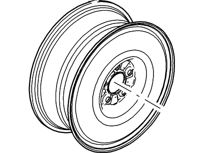 Ford F4ZZ-1K007-C Compact Spare
