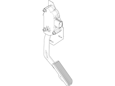 Ford 5C2Z-9F836-AA Pedal Travel Sensor