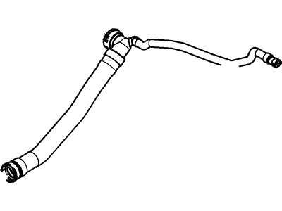 Ford BC3Z-8286-B Lower Hose