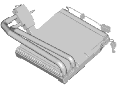 Ford DV6Z-19D597-A Evaporator Core