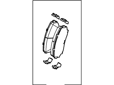 Ford 7T4Z-2V001-AA Kit - Brake Lining