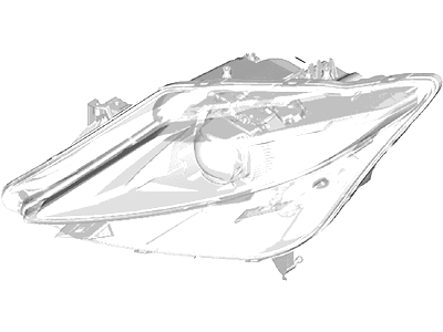 Ford DP5Z-13008-S Headlamp Assembly
