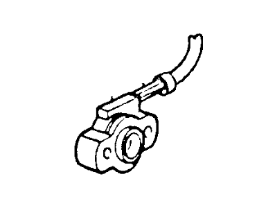 Ford E6DZ9B989D Throttle Position Sensor