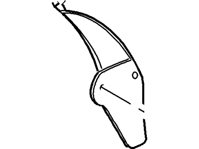 Ford 1L2Z-7828370-AA Wheelhouse Liner