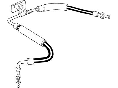 Ford E9TZ19867A Suction Line