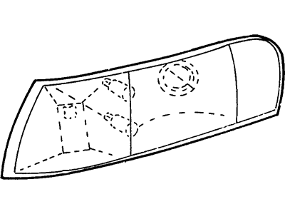 Ford F2DZ-15A201-F Side Marker Lamp