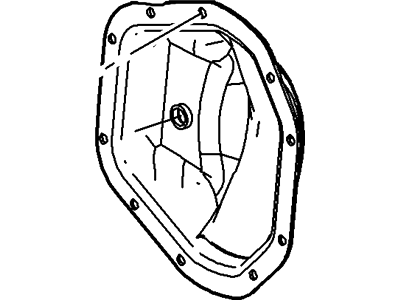 Ford 2C2Z-4033-AA Axle Cover