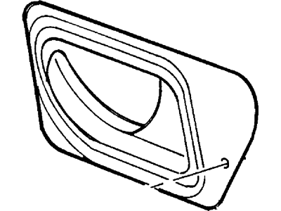 Ford F37Z-1021818-A Handle, Inside