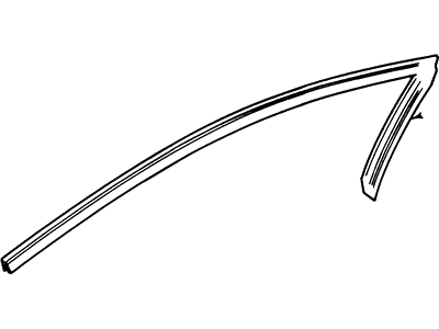 Ford YS8Z-6320709-AA Weatherstrip On Body