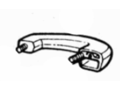 Ford E8UZ1522405A Handle, Outside