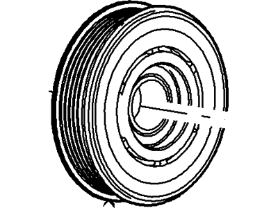 Ford 8L2Z-19D784-A Pulley