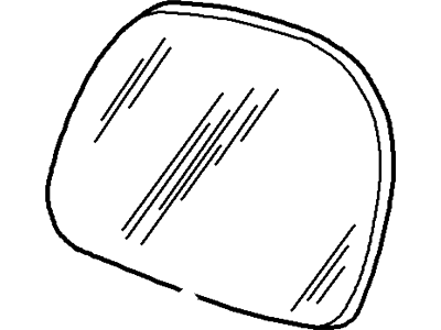 Ford F81Z-17K707-AA Mirror Glass