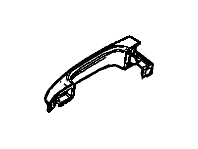 Ford 5F9Z-7422404-BDPTM Handle, Outside