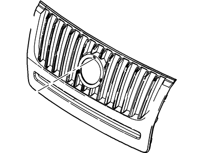 Ford 8E6Z-8200-A Grille - Radiator