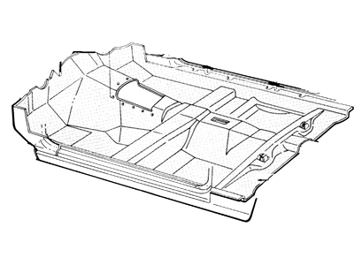 Ford E7ZZ-15A201-A Side Marker Lamp