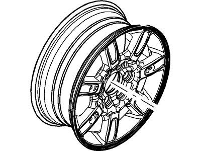 Ford AL3Z-1007-KCP Wheel Assembly