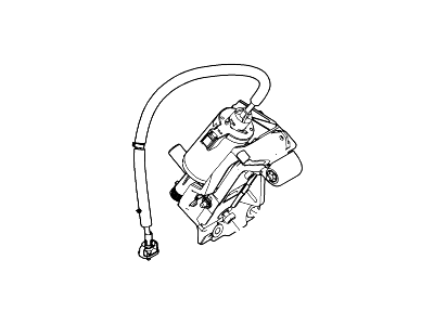 Ford 6L1Z-9F836-BA Pedal Travel Sensor