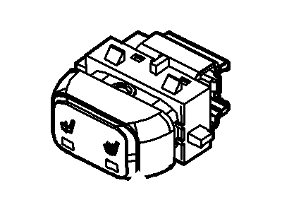 Ford 8A4Z-14D694-AA Seat Heat Switch