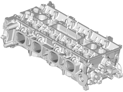 Ford CV6Z-6049-E Cylinder Head