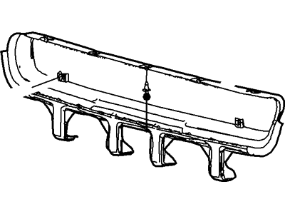 Ford 5L3Z-17B968-AA Bumper Grille