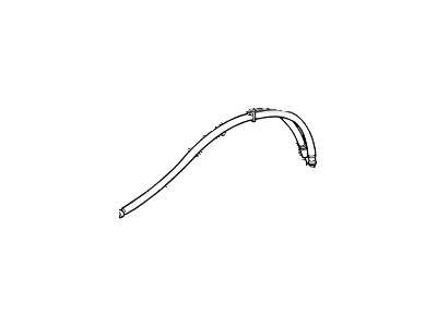 Ford YS4Z-3A719-BA Power Steering Pressure Hose