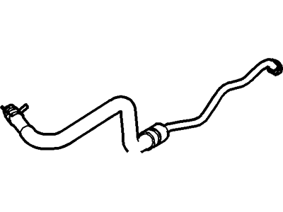Ford 8C2Z-3A713-A Lower Return Hose