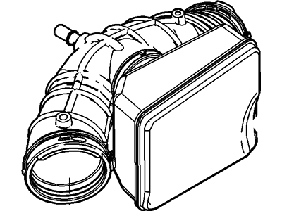 Ford DA8Z-9B659-A Air Inlet Assembly