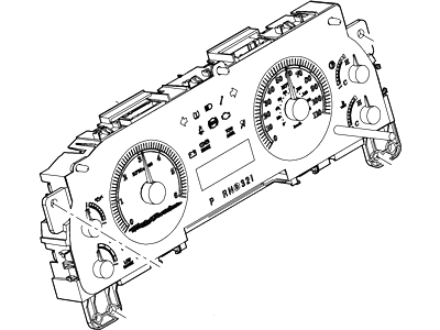 Ford 6C3Z-10849-YA Instrument Cluster