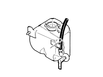 Ford E83Z-8A080-A Reservoir