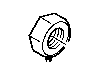 Ford -W701596-S413 Starter Nut