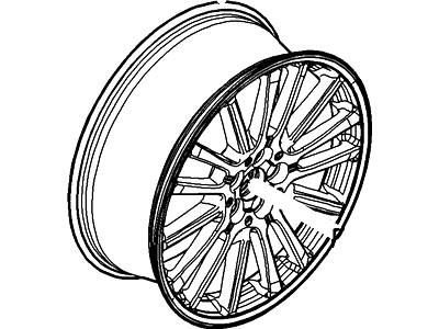 Ford BA1Z-1007-B Wheel, Alloy