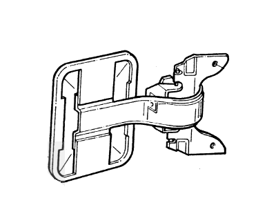 Ford E9TZ-99405A26-A Fuel Door