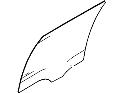 Ford 7T4Z-7825712-A Moveable Glass