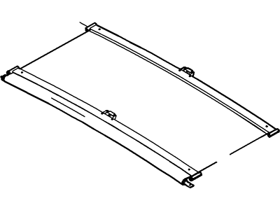 Ford 8A8Z-74519A02-BA Sunshade
