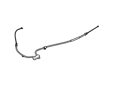 Ford 7L7Z-2853-A Front Cable