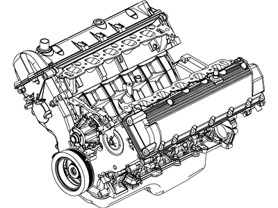 Ford 9C2Z-6006-AA Engine
