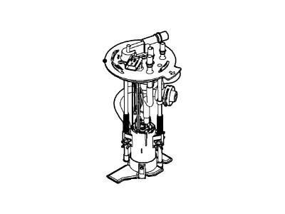 Ford 8L5Z-9H307-D Fuel Pump