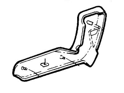 Ford XF2Z1661347KBB Side Cover