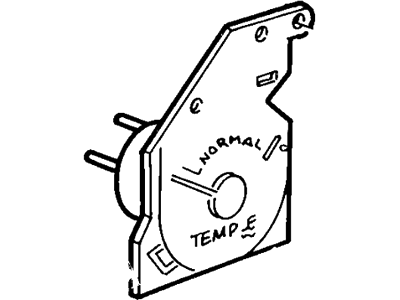 Ford F5CZ10883B Temperature Gauge