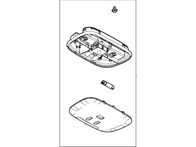 Ford 8L8Z-13776-BB Lamp Assembly - Interior